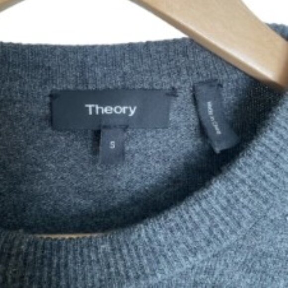 Theory Slouchy Crew Wool Blend Charmant Sweater Small - Picture 3 of 5